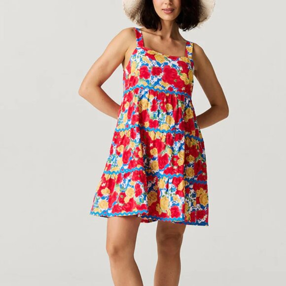 Posh Peanut | Women's Bamboo Challis Dress - Picture 1 of 1